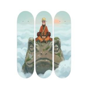 Naruto Sage Mode Skateboard Wall Art