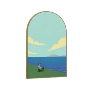 Ocean View Chill Wall Art