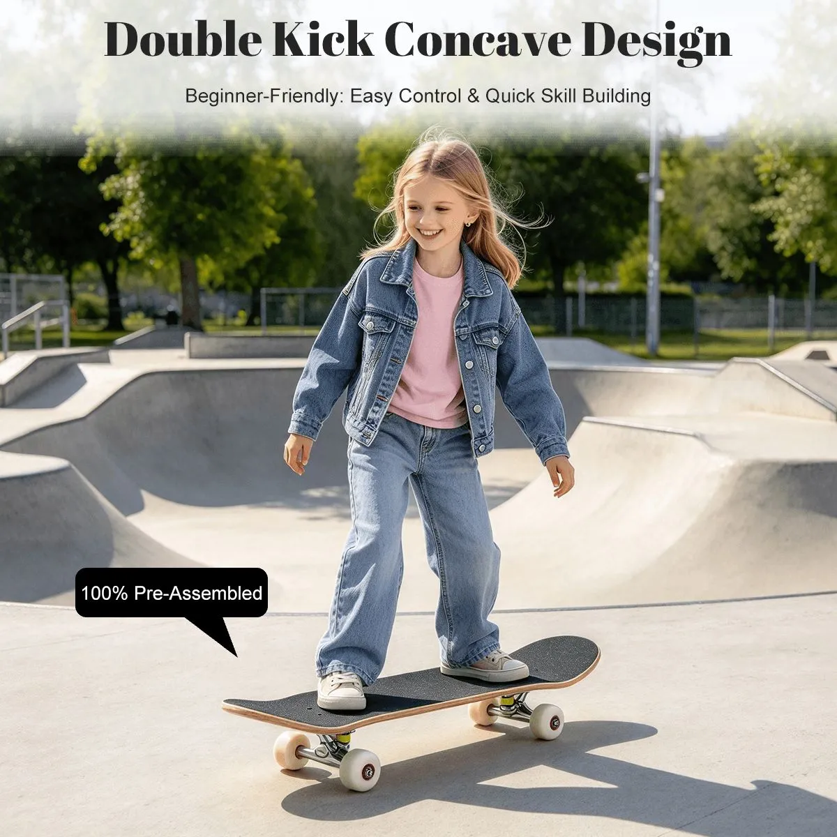 Pastel Floral Skateboard - Image 4