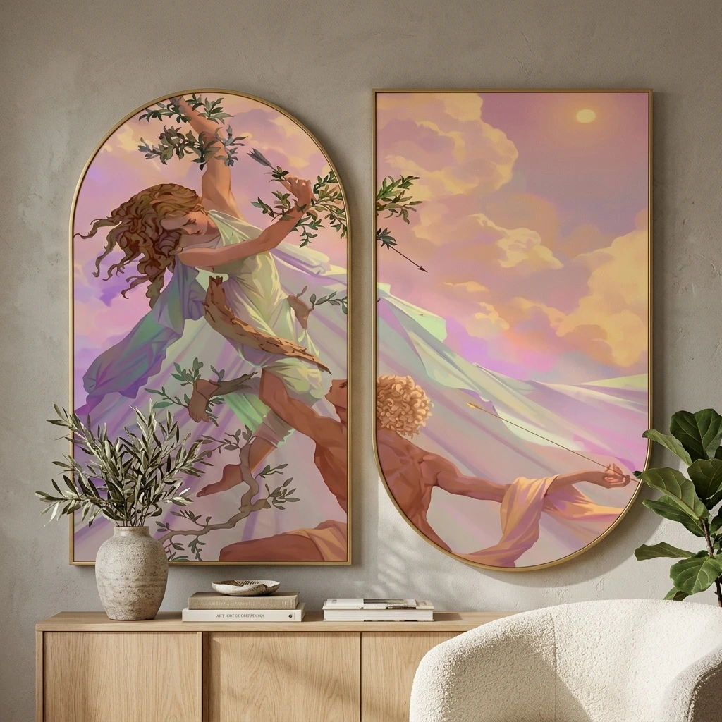 Apollo and Daphne Wall Art - Image 2