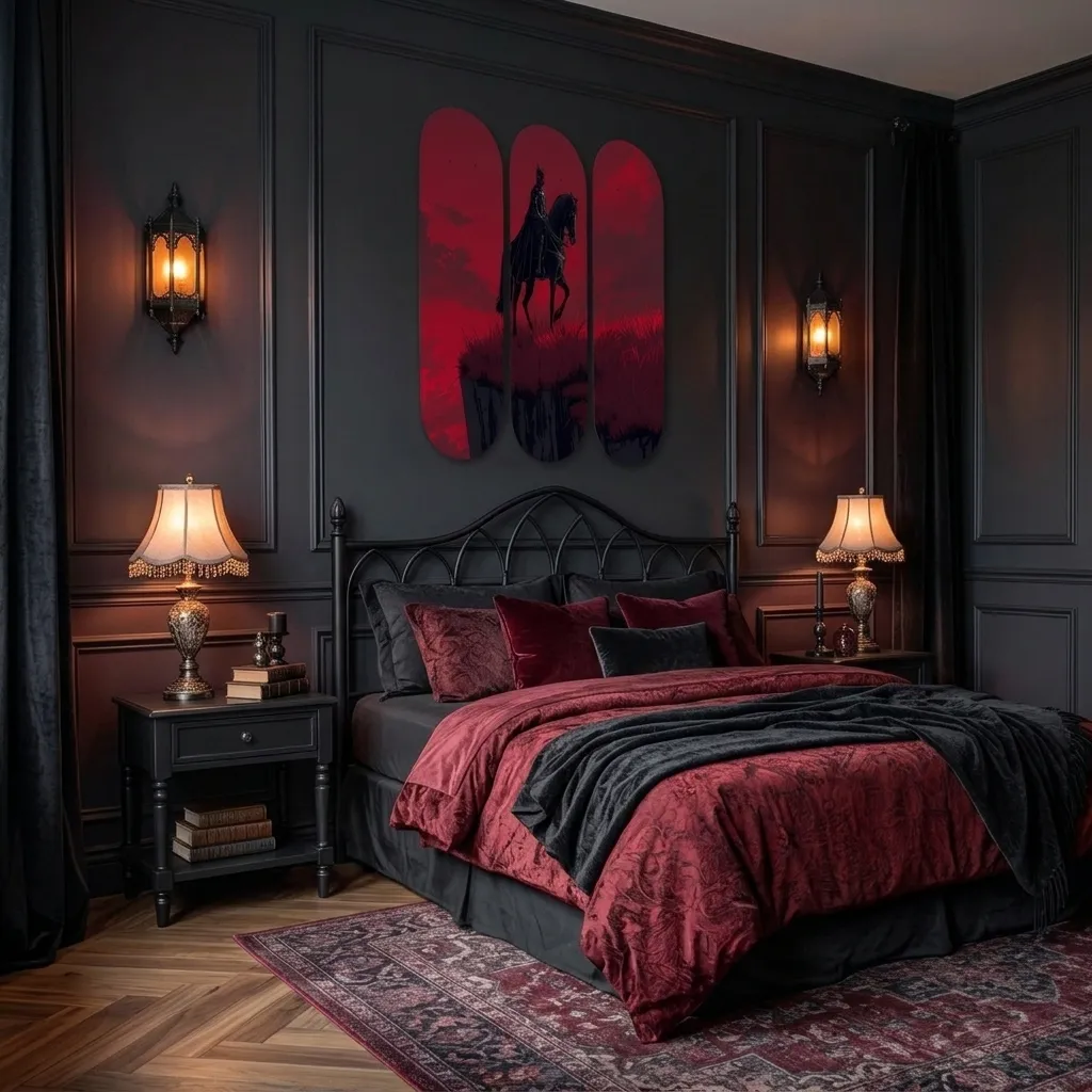 Dark Knight Skateboard Wall Art - Image 3