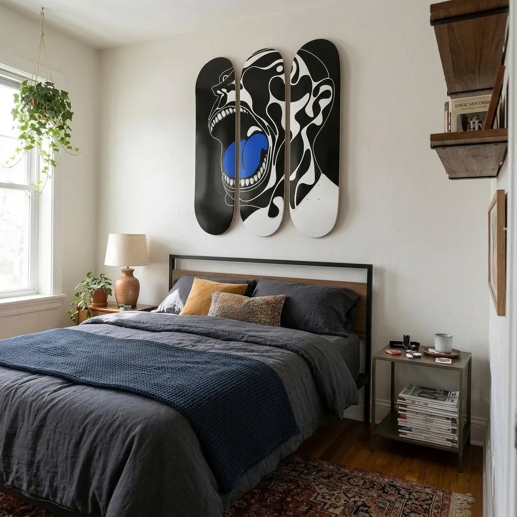 Inner Echo - Triptych Skateboard Wall Art - Image 3