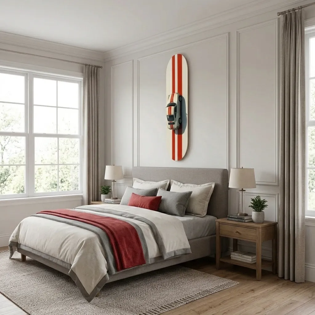 911 GT3 Skateboard Wall Art - Image 3