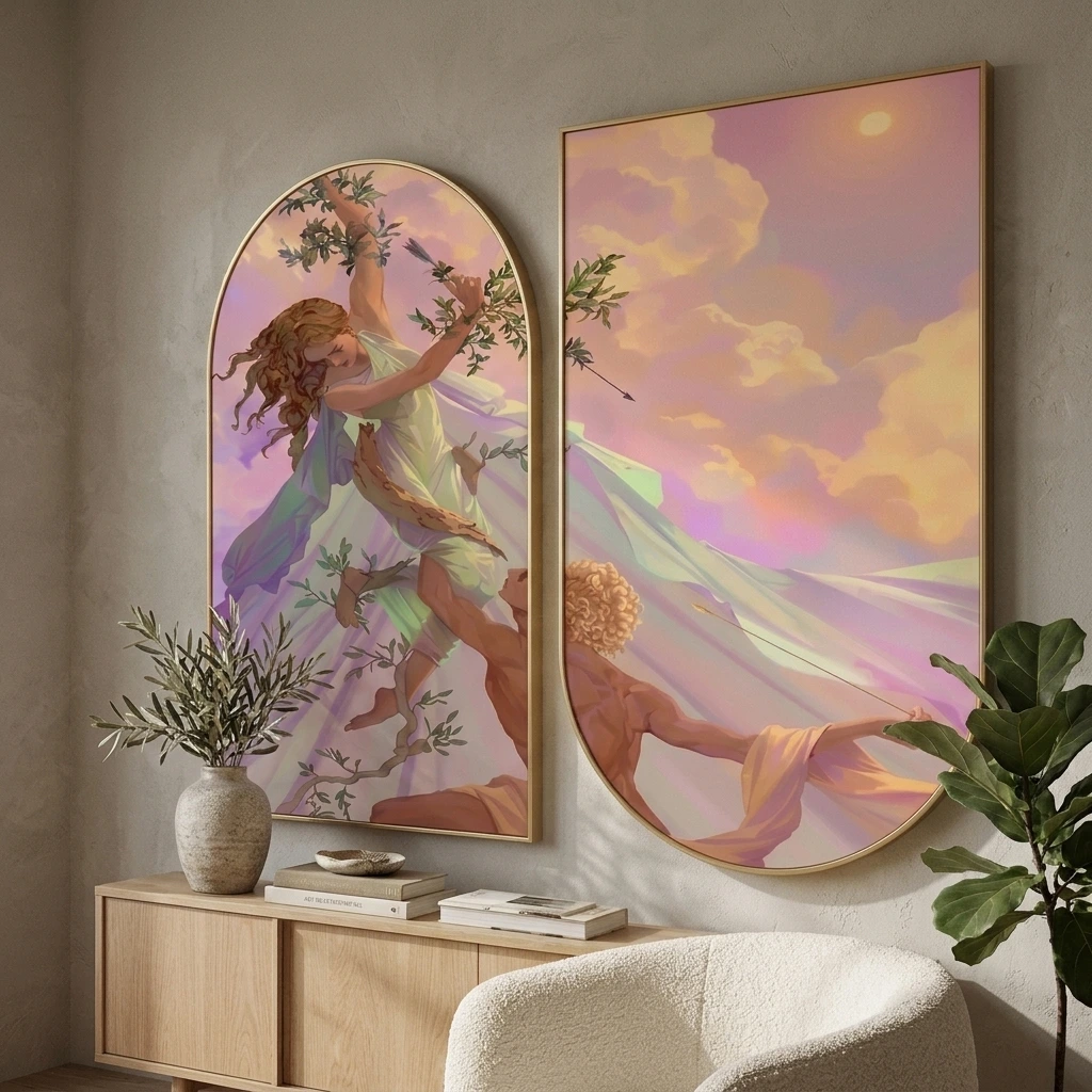 Apollo and Daphne Wall Art - Image 3