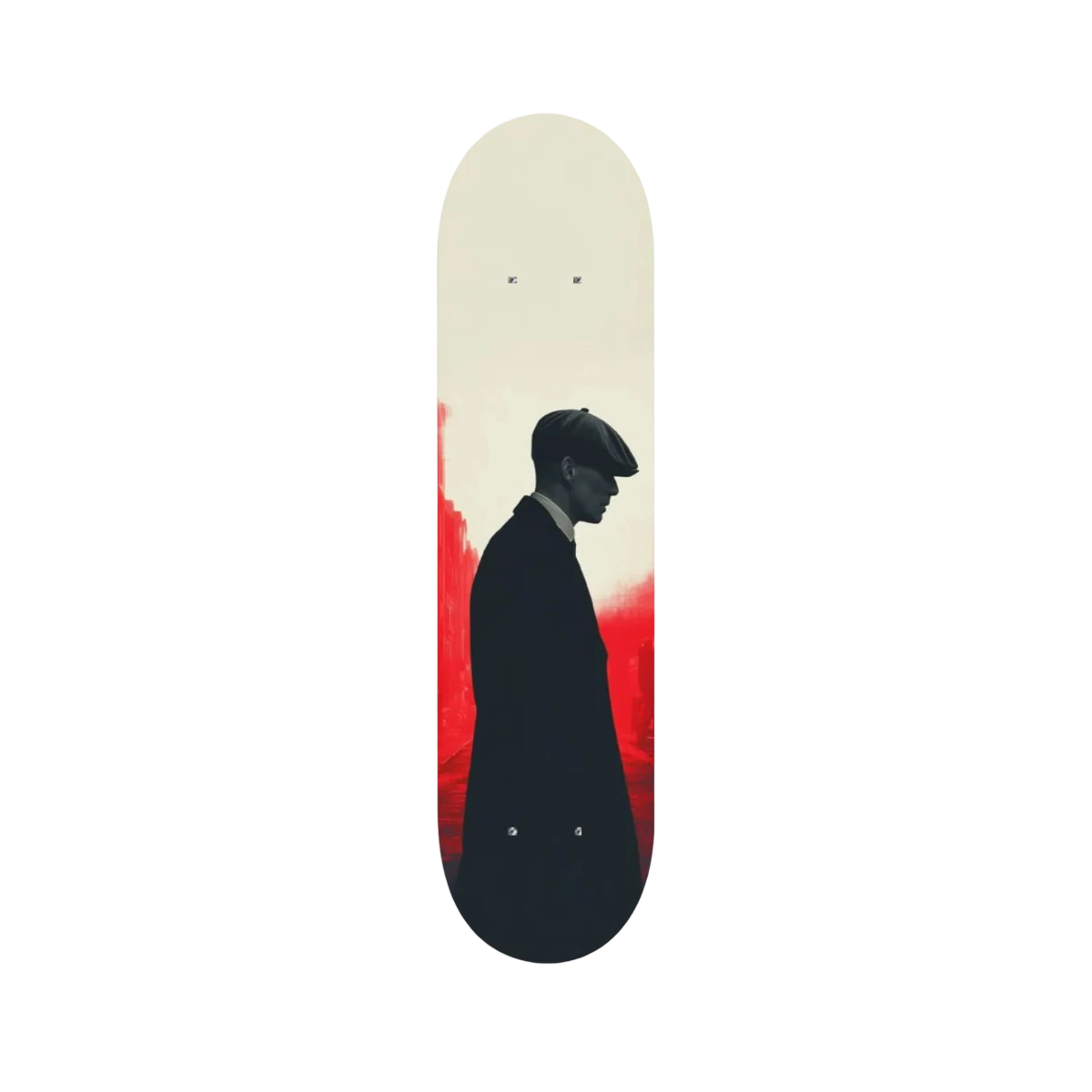 Mafia Boss Silhouette Skateboard Wall Art