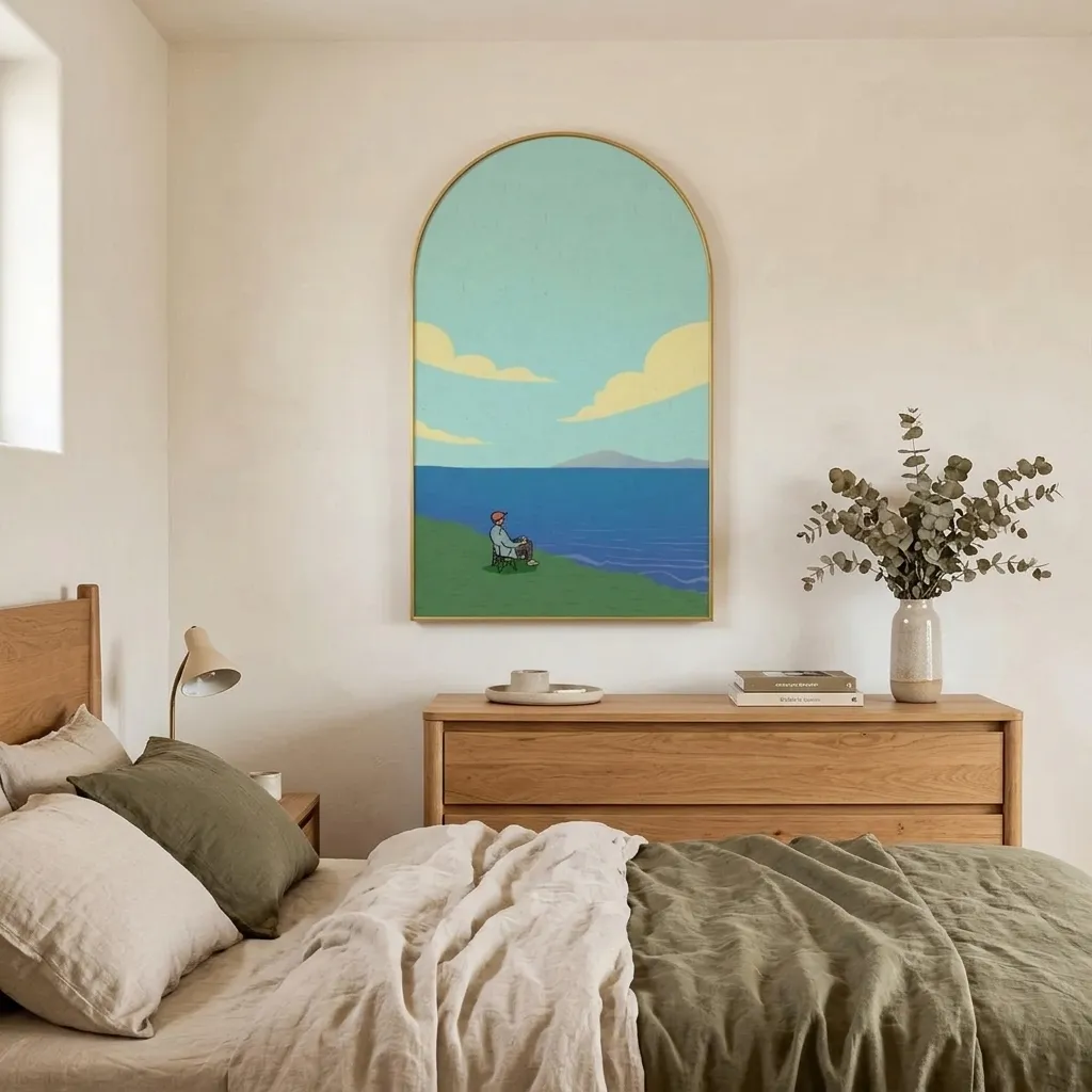 Ocean View Chill Wall Art - Image 2